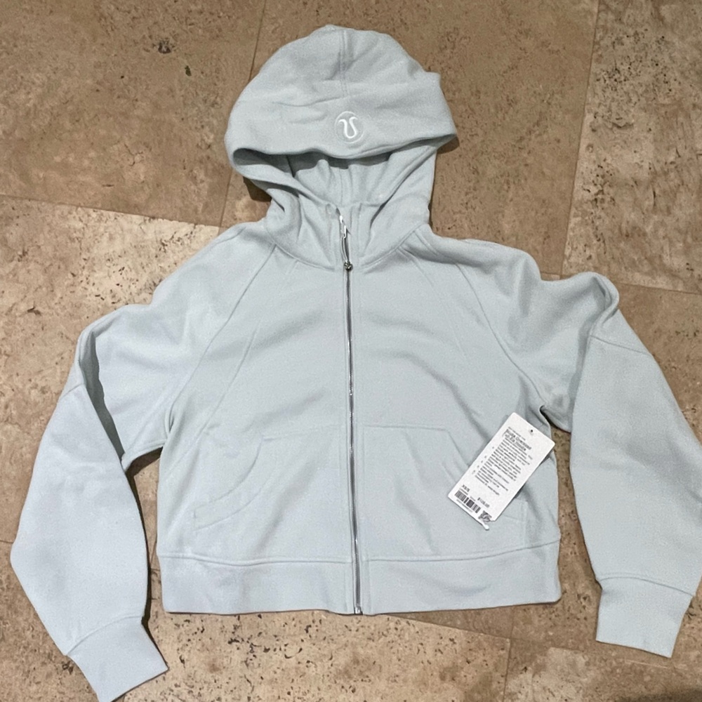 Lululemon Athletica Light Gray Hoodie